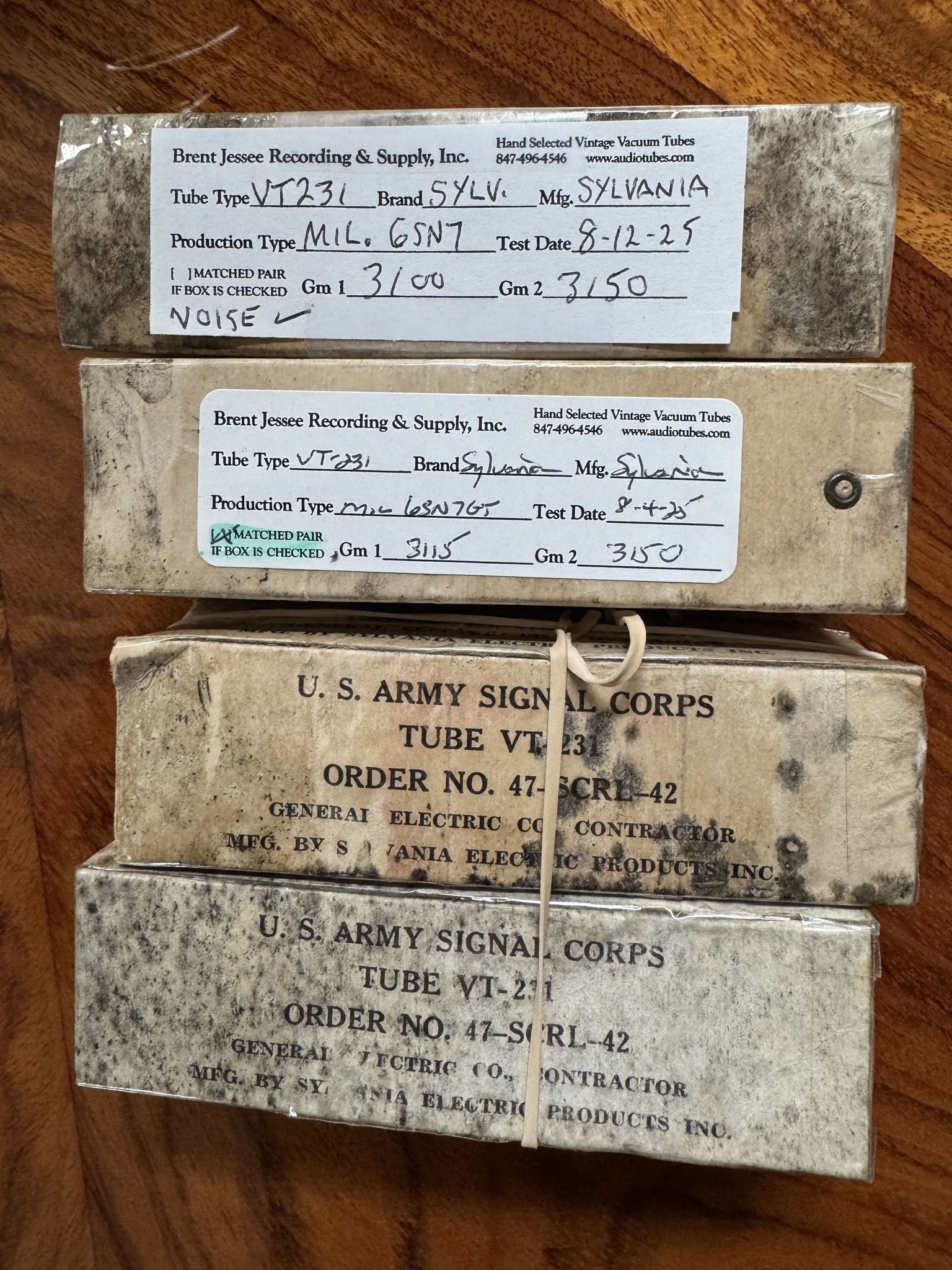 Feliks Audio Envy Performance WE300b and Sylvania NOS- 8