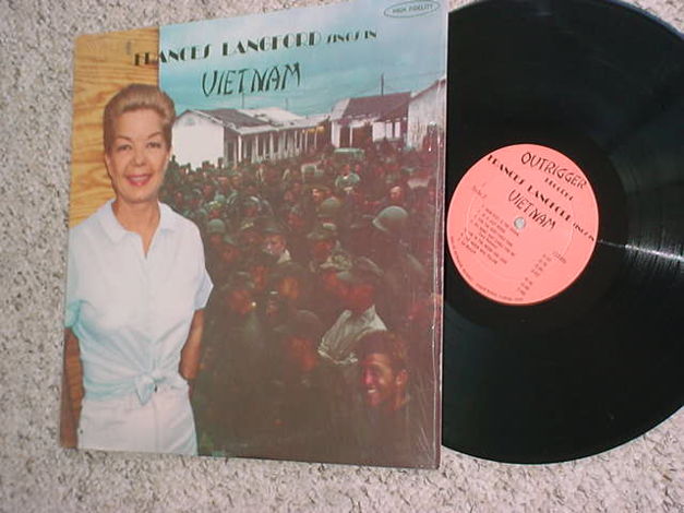 Frances Langford sings in Vietnam -  lp record in shrink