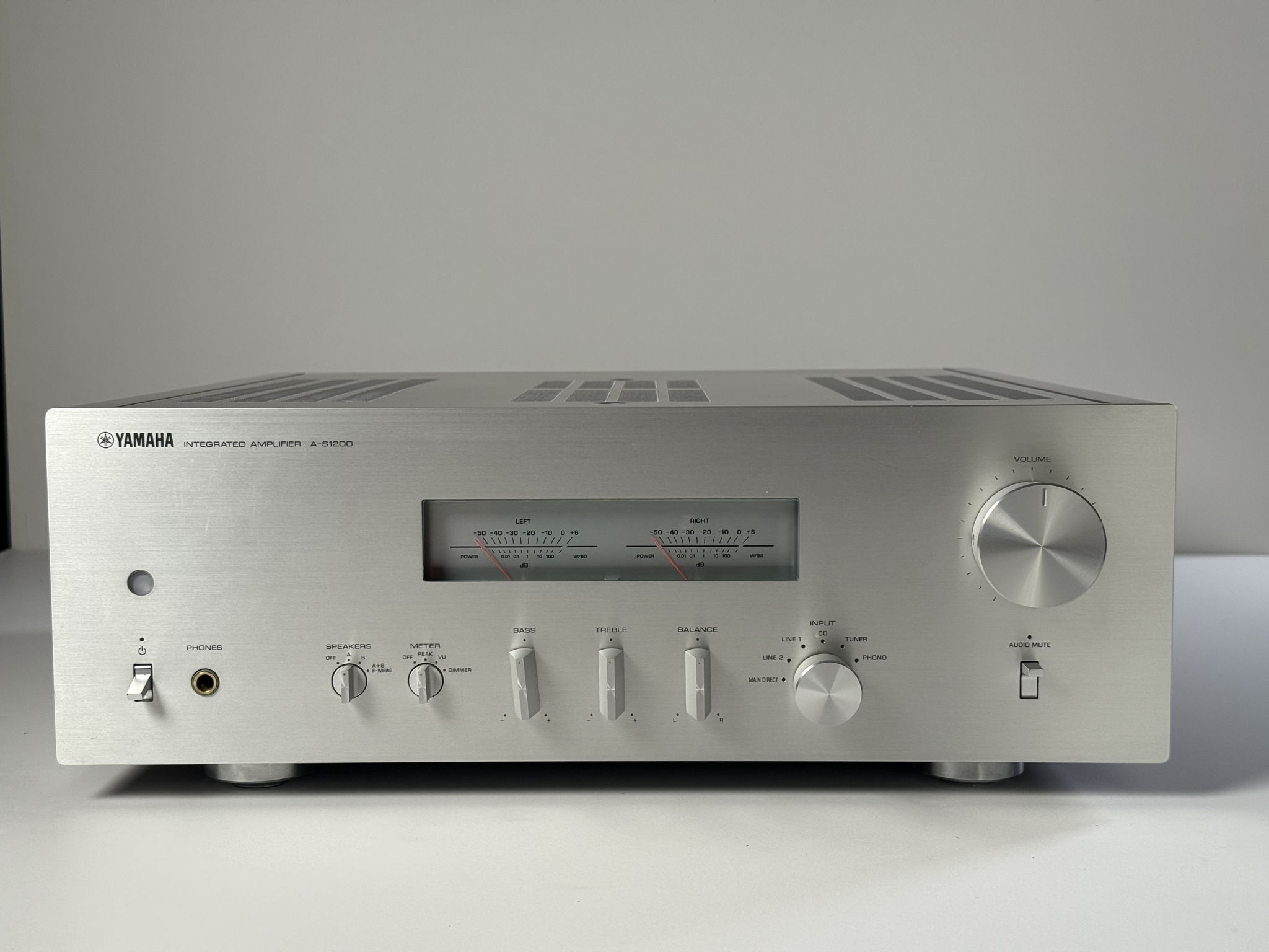 Yamaha  A-S 1200 90W Stereo Integrated Amplifier (Silver) 5