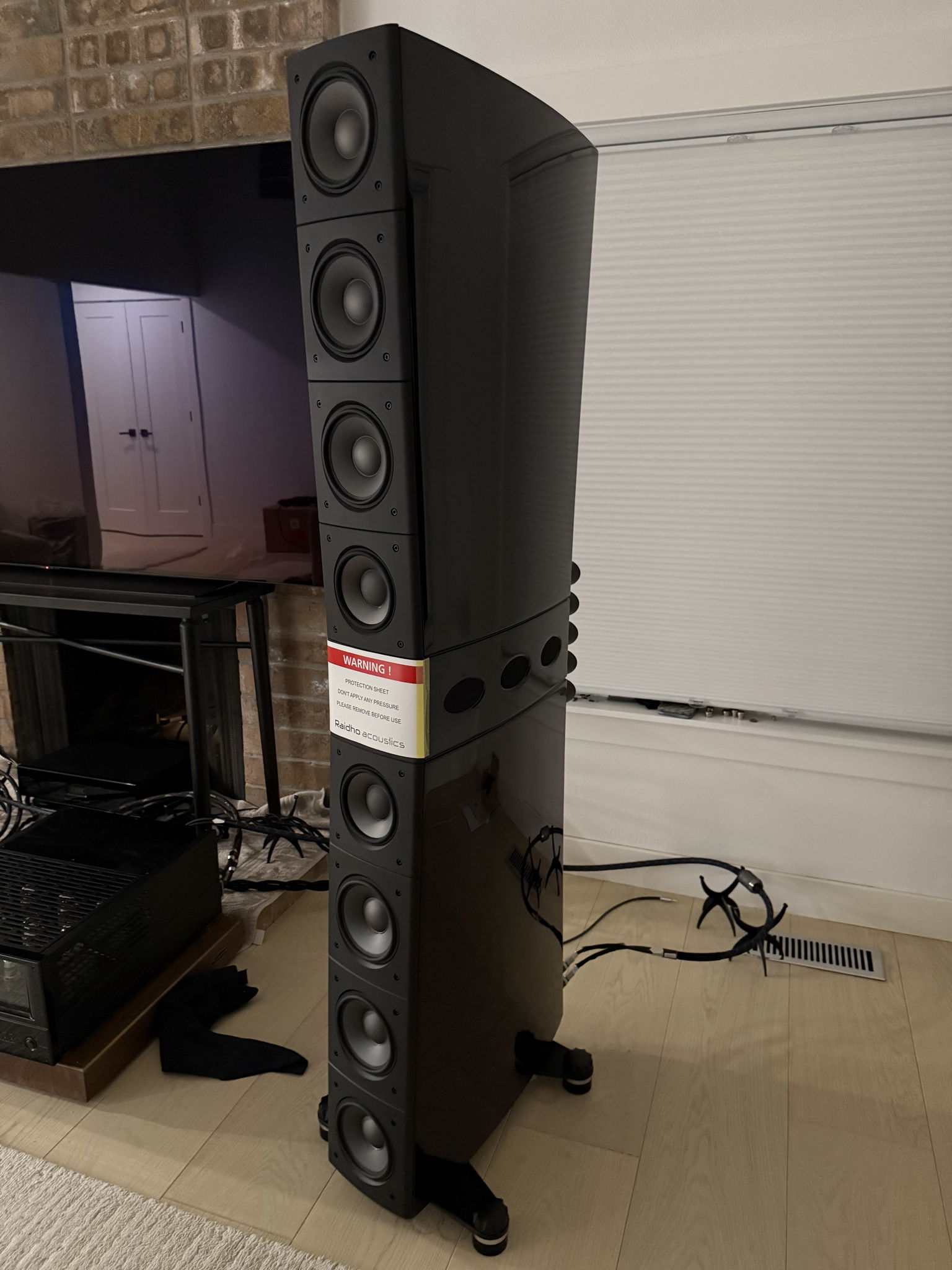 Raidho Acoustics TD 4.8 Speakers in Gloss Black 3