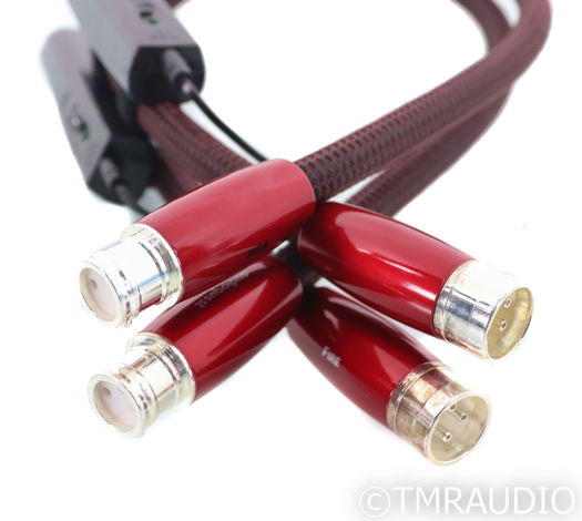 AudioQuest Fire XLR Cables; 0.75m Pair; 72v DBS (44648)