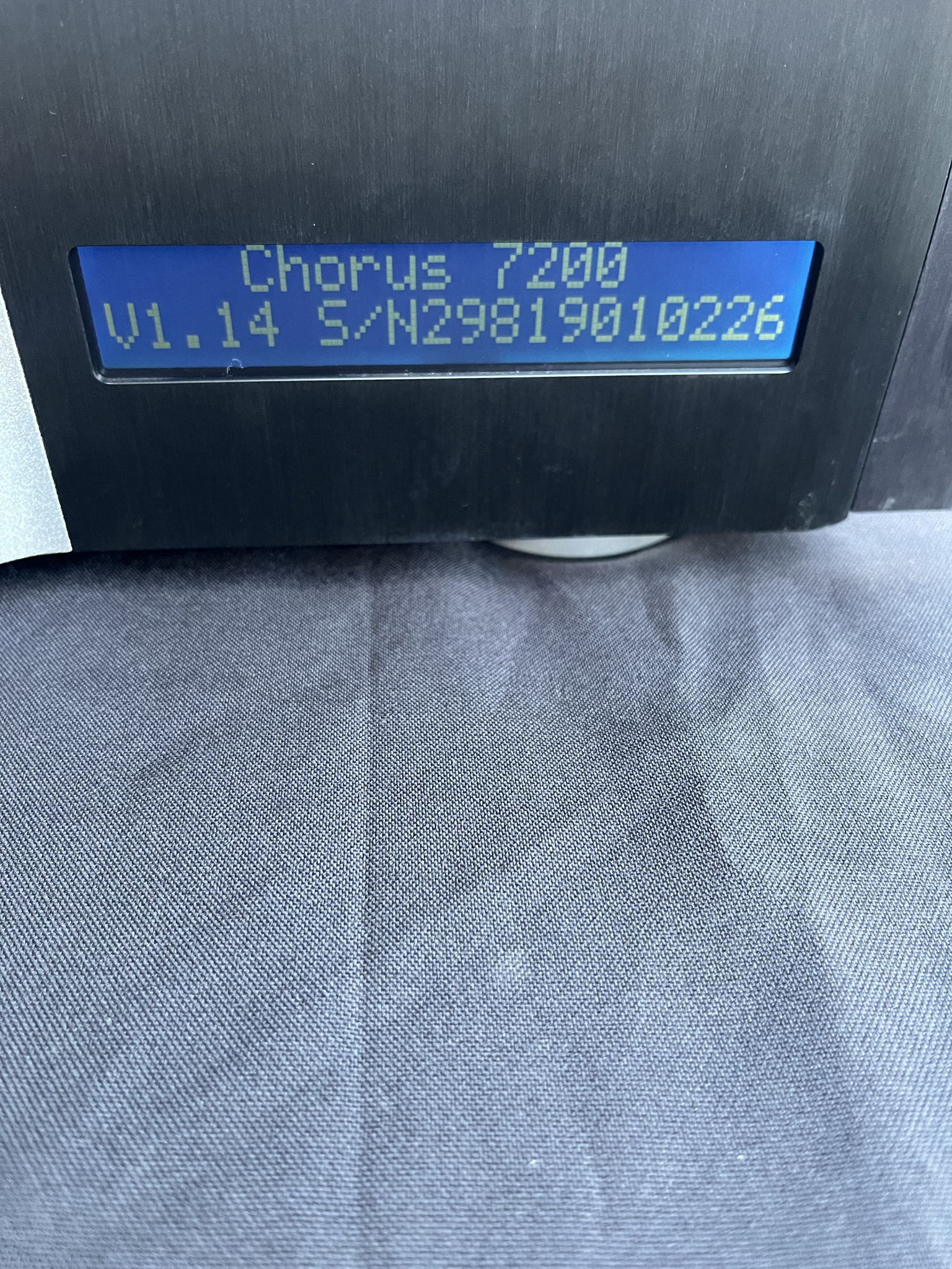 Krell Chorus 7200 XD      S/N 0226 2