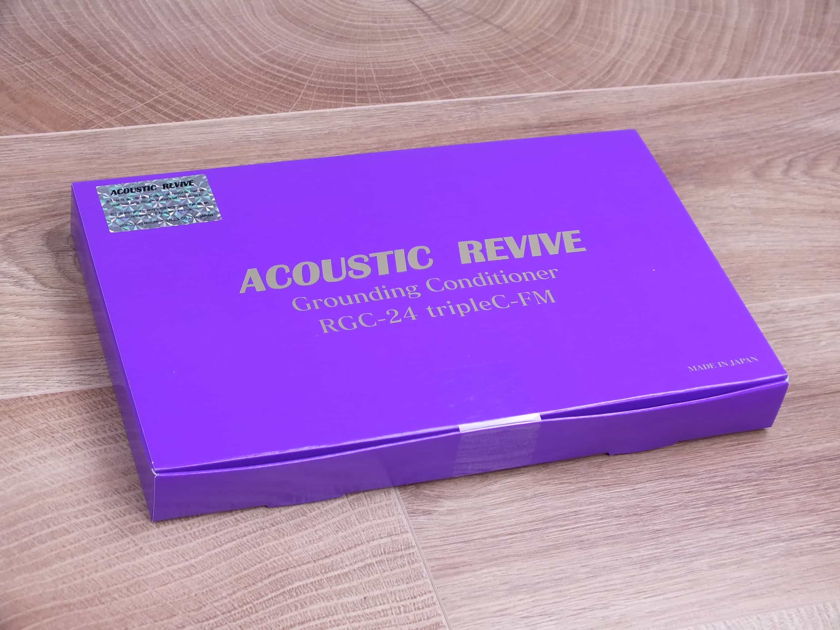 Acoustic Revive RGC-24 Triple-C FM audio Ground Conditioner BRAND NEW