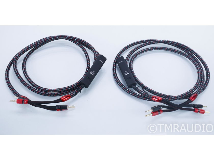 AudioQuest CV-8 Speaker Cables; CV8; 72v DBS; 8ft Pair (18568)