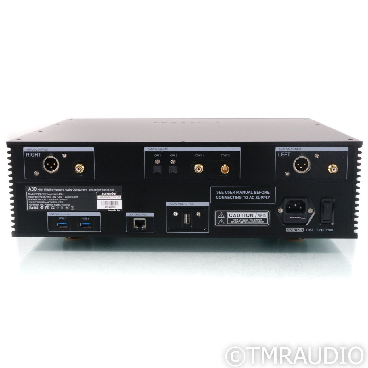 Aurender A30 Network Streamer & CD Ripper; 10TB HDD (69... 5