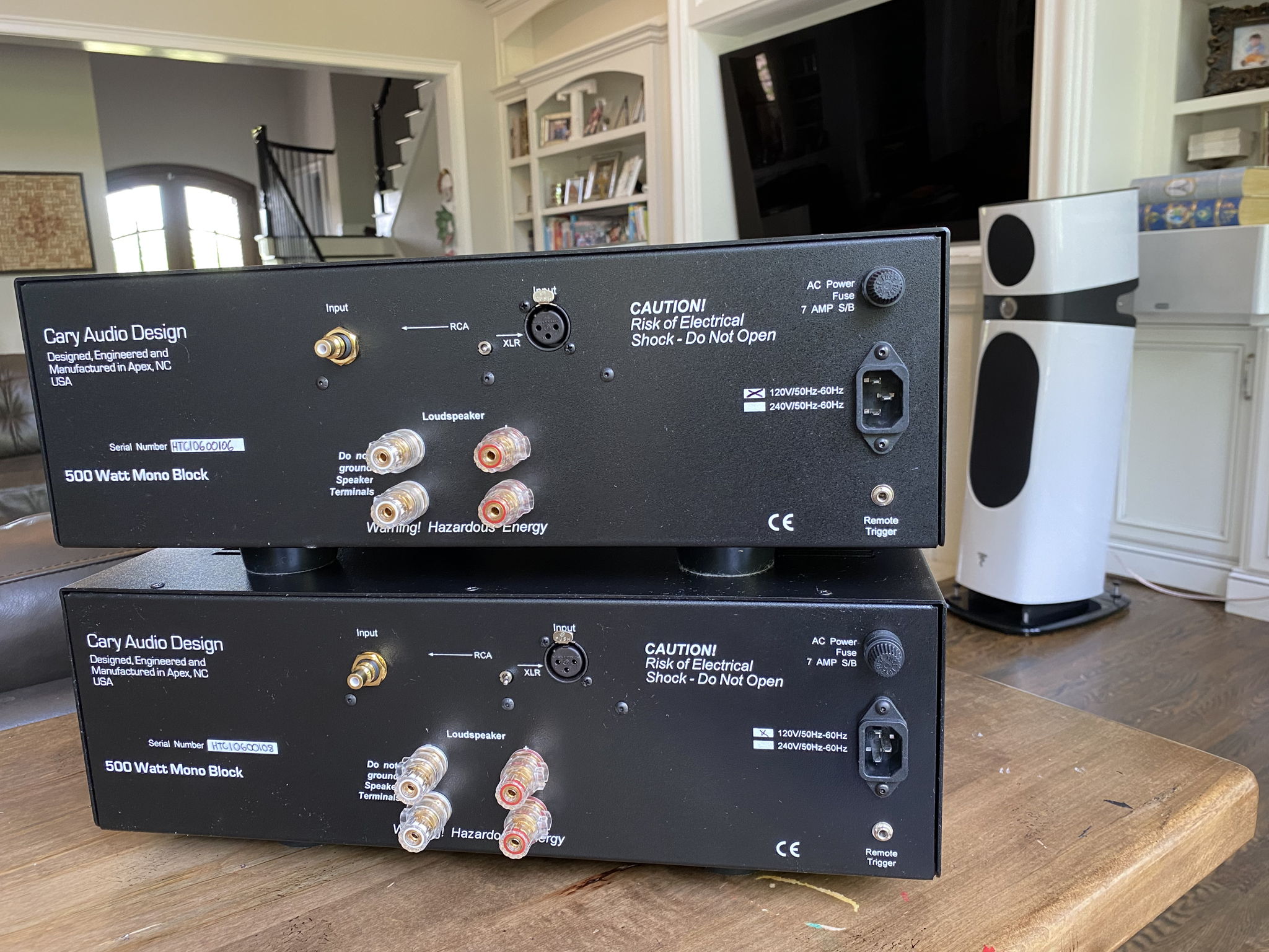 Cary Audio  Cinema 1 Monoblock Power Amplifiers (pair)(... 3