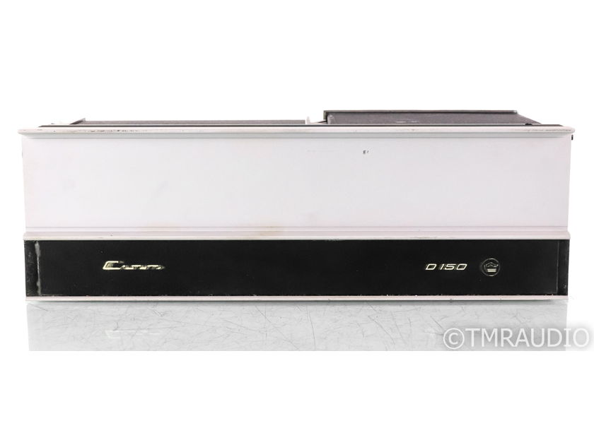 Crown D-150 Vintage Stereo Power Amplifier; D150; Silver (40478)