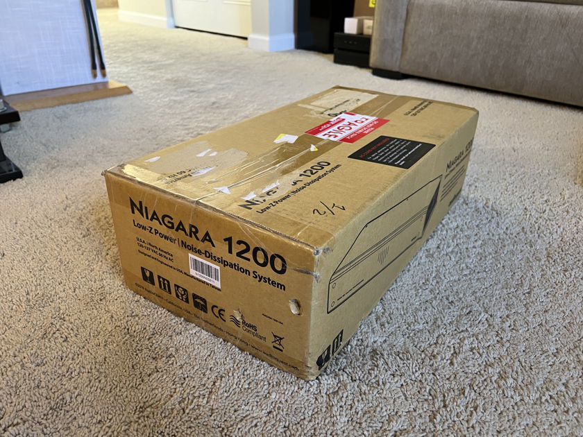NEW AudioQuest Niagara 1200 Power Conditioner Sealed In Box