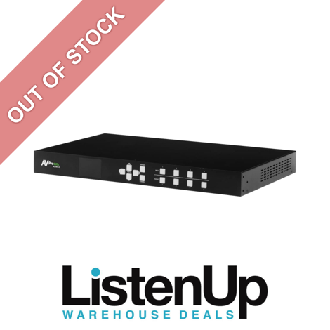 AVPro Edge AC-MV-41 - 4K 4x1 Multi-View Video Processor...