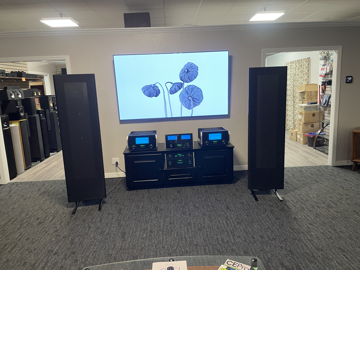 Magnepan 1.7i speakers in blk one owner with Magnariser...