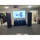 Magnepan 1.7i speakers in blk one owner with Magnariser... Magnepan 1.7i speakers in blk one owner with Magnariser...