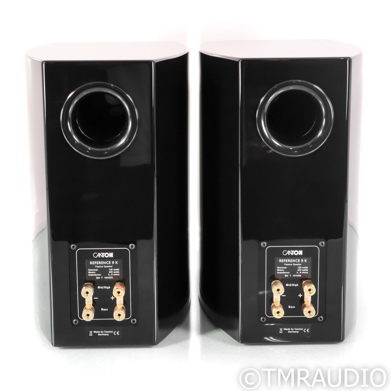 Canton Reference 9K Bookshelf Speakers; Piano Black  (5... 6