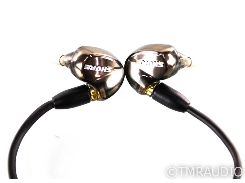 Shure SE535 In Ear Monitor Earbuds; Bronze; SE-535-V; IEM (26232)