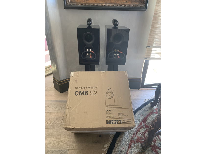 B&W (Bowers & Wilkins) CM6 S2 w/ OEM Packaging and OEM Stands