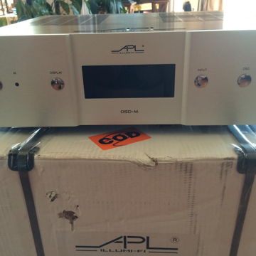 APL DSD-M Master Reference Pure DSD DAC and DTR-M Trans...