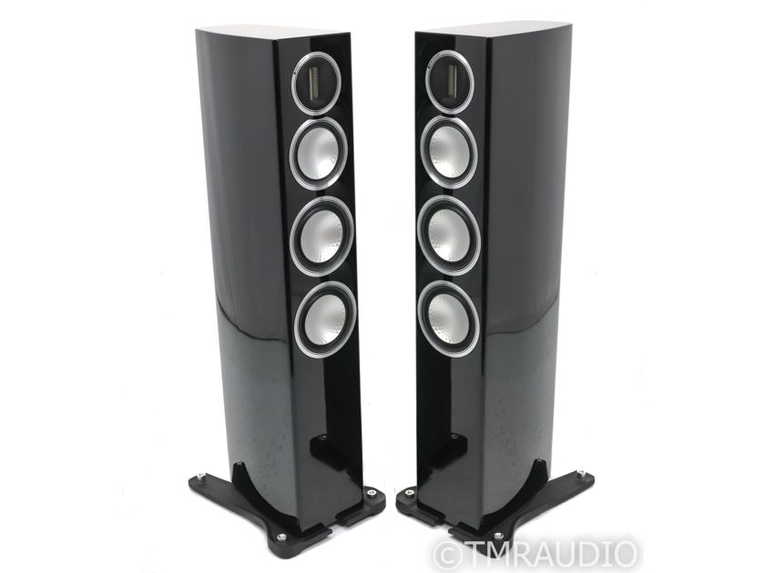 Monitor Audio Gold 200 4G Floorstanding Speakers; Gloss Black Pair (29505)