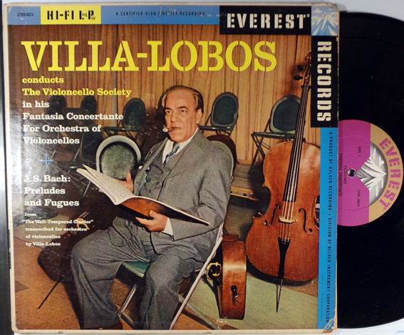 Villa-Lobos Violincello Society Fantasia Concertante, J...