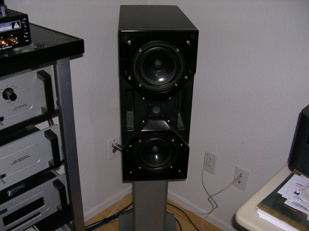 WILSON AUDIO CUBS (2) SATIN BLACK, Series I With wood s...