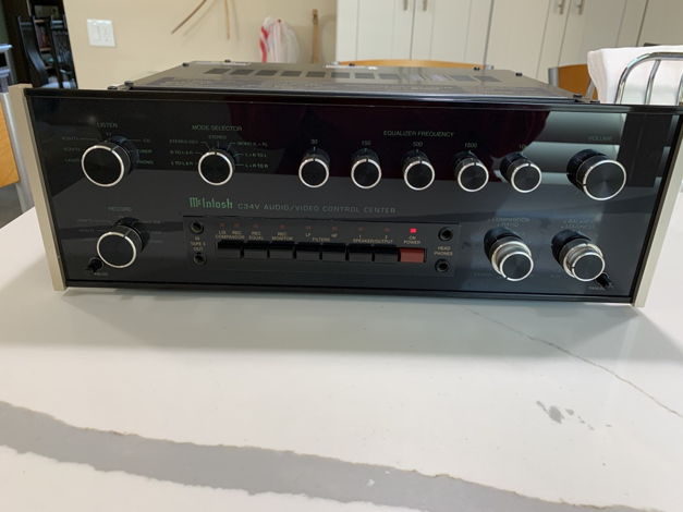 McIntosh C34V Audio/Video Control Center