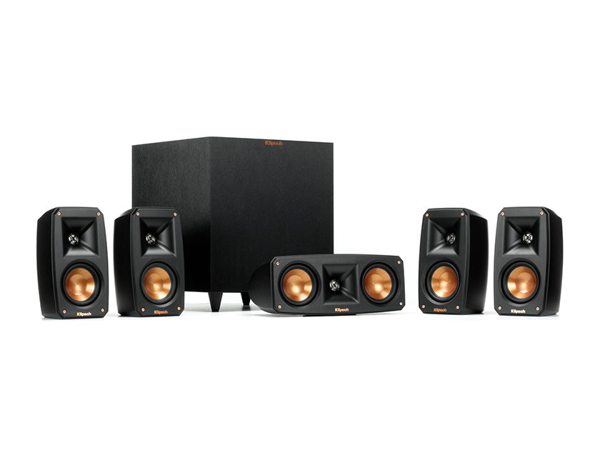 Klipsch Reference 5.1 Theater Pack; Refurbished; With Warranty; 67% Off; Free Shipping