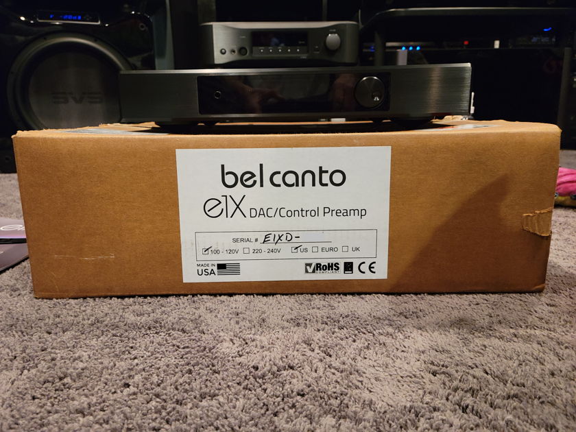 Bel Canto Design E1x Dac/Preamp streamer