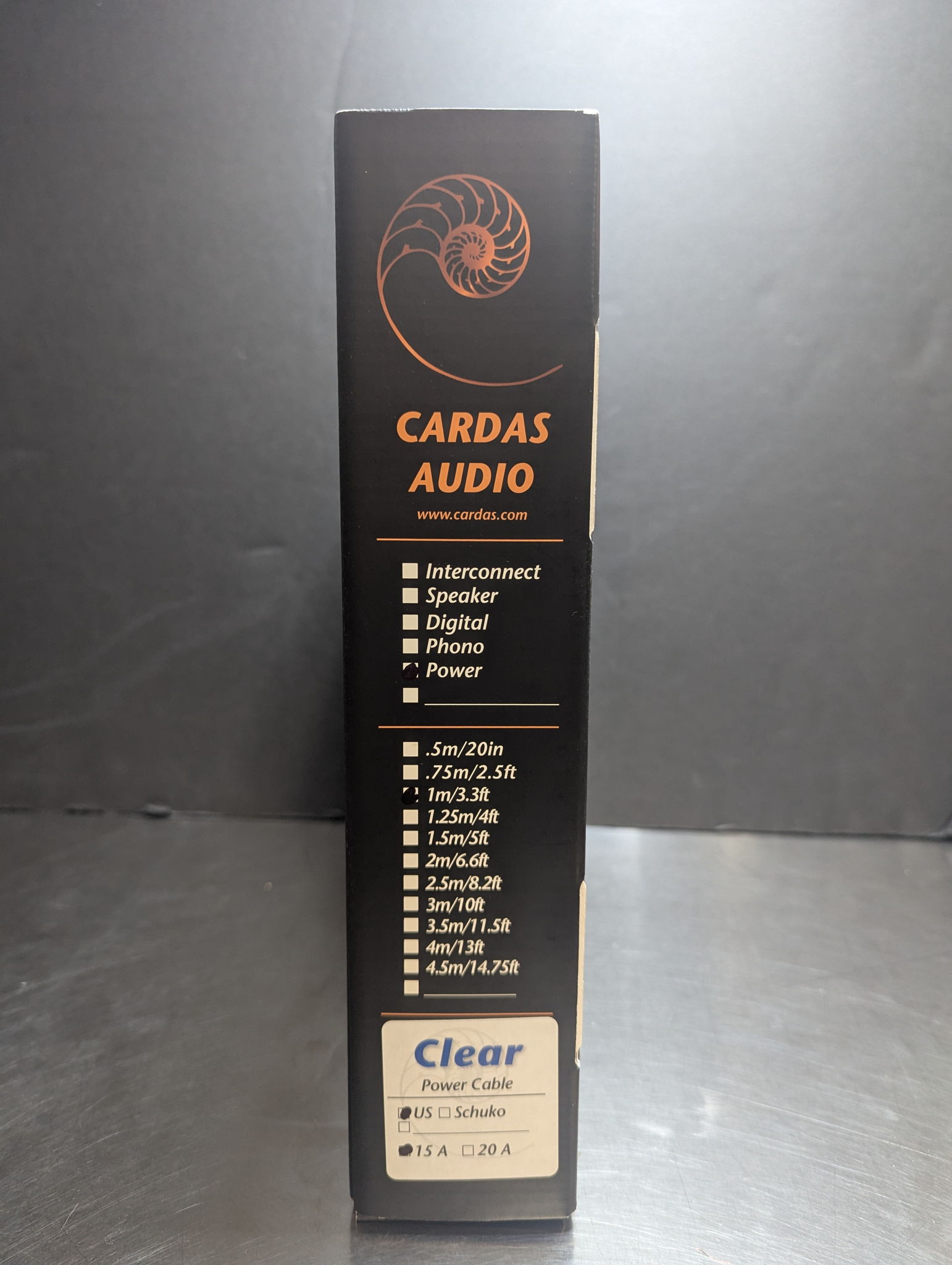 Cardas Audio Clear Power Cable - 1.0M 2