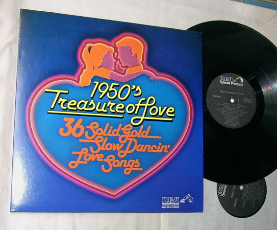 1950's TREASURE OF LOVE -  - 36 SLOW DANCING LOVE SONGS...