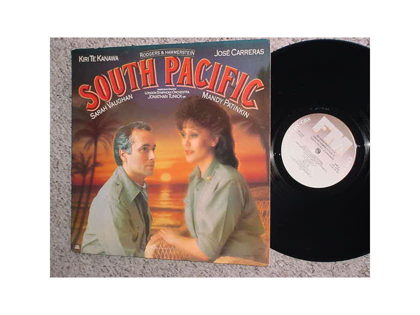 Kiri Te Kanawa South Pacific  lp record - Jose Carreras Sarah Vaughan Mandy Patinkin CBS FM  42205 Stereo 1986