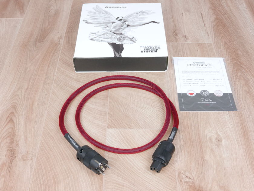 Audiomica Laboratory Red Reference JASPER audio power cable 1,5 metre