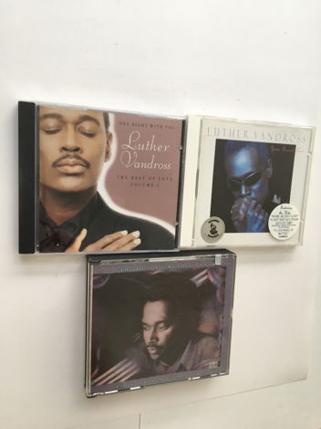 Luther Vandross Cd lot of 3 cds
