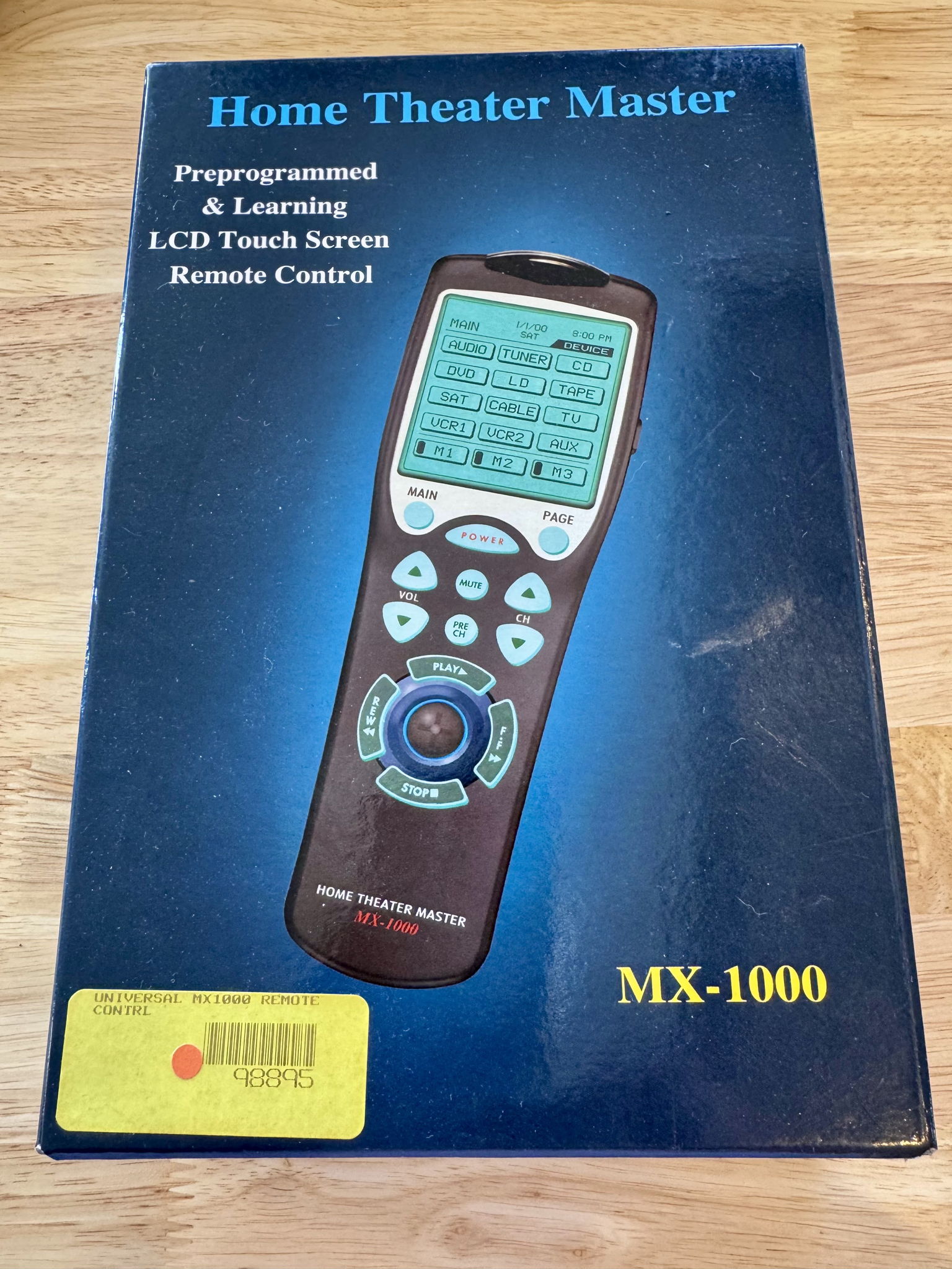 Home Theater Master Universal Remote MX-1000