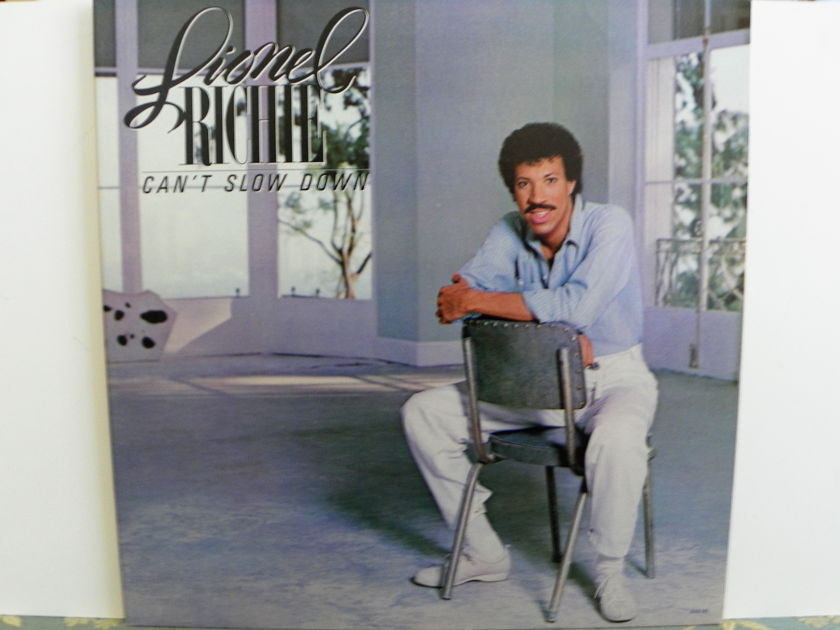 LIONEL RITCHIE - CAN'T SLOW DOWN NM