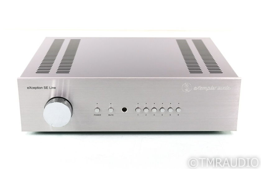Exemplar Audio eXception SE Line Stereo Tube Preamplifier; Remote (30987)