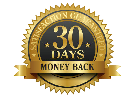 30-days Money Back Guarantee
