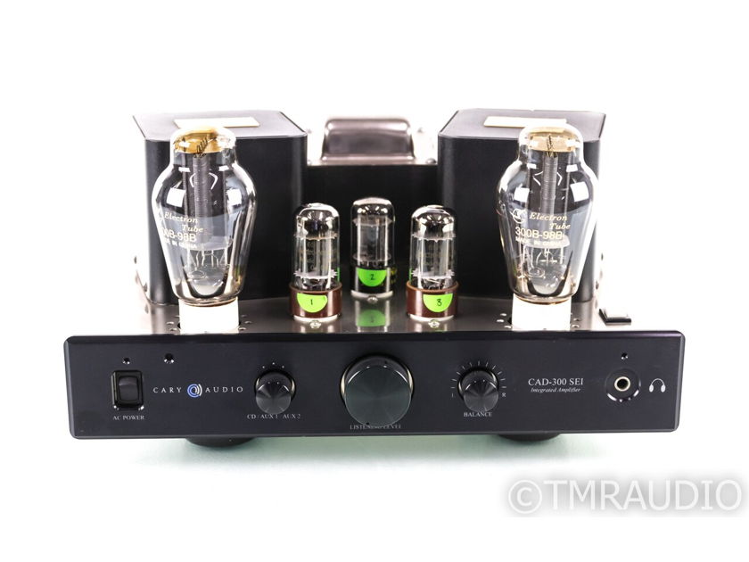 Cary Audio CAD-300 SEI Stereo Tube Integrated Amplifier; CAD300SEI; Upgraded (23816)