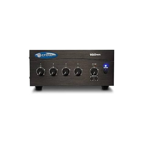 Crown 160MA Four-input, 60-Watt Mixer/Amplifier CRWG160MA