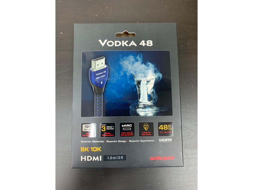 AudioQuest Vodka 48 HDMI New!!