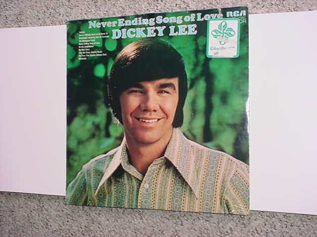 SEALED Dickey Lee lp record - never ending song of love...