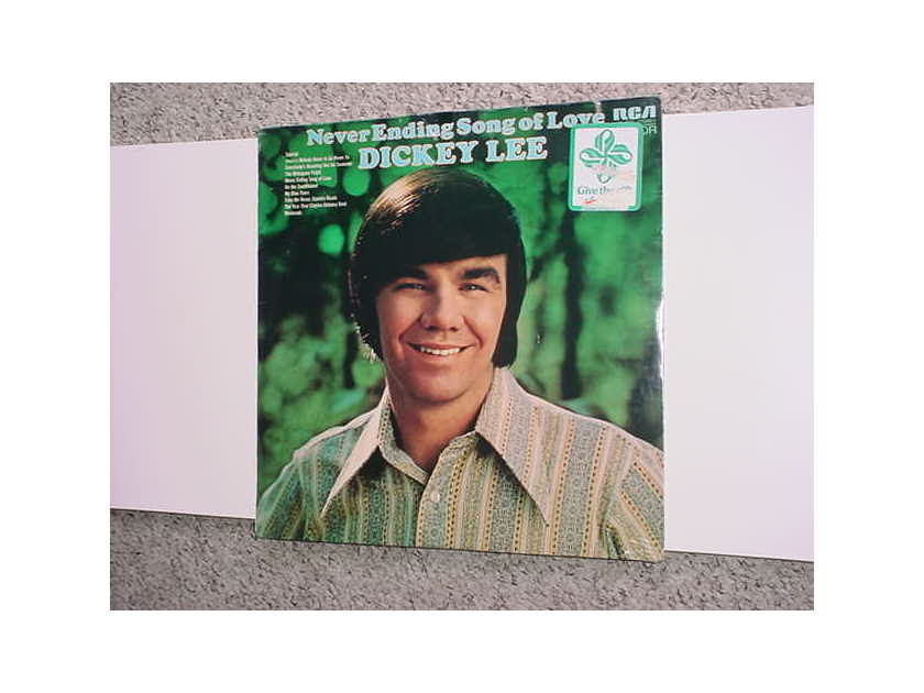 SEALED Dickey Lee lp record - never ending song of love RCA 1971