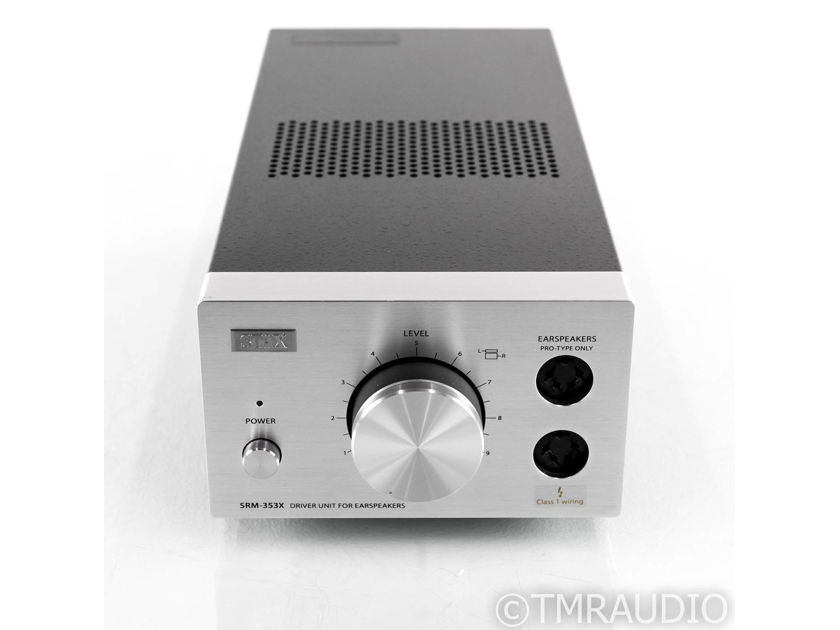 Stax SRM-353X Electrostatic Headphone Amplifier; Pro Driver Unit; SRM353X (26215)