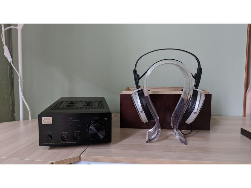 Stax SR-009 Headphones and SRM007tII Amp