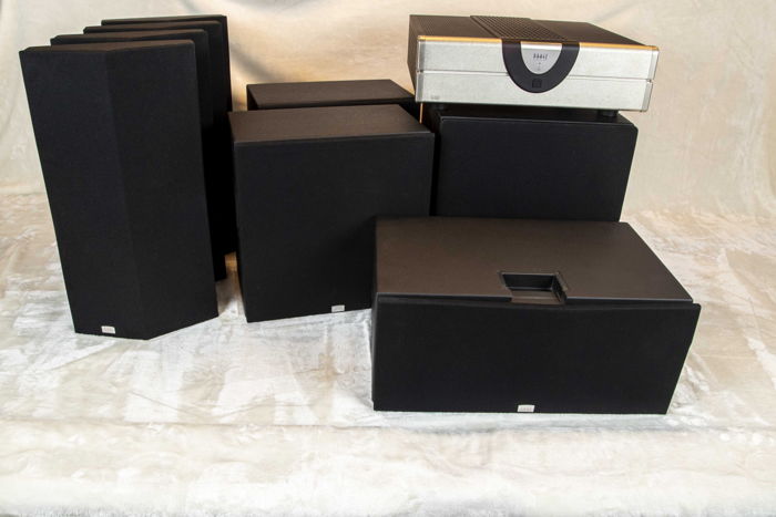 7.1 speaker system & amplifier.  |  Phase Technology  d...