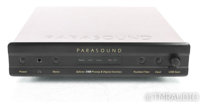 Parasound Zphono USB MM / MC Phono Preamplifier; A/D Co...