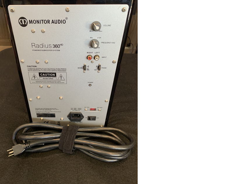 Monitor audio radius 360 hd sales
