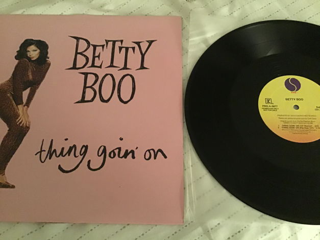 Betty Boo Thing Goin’ On Promo 12 Inch EP