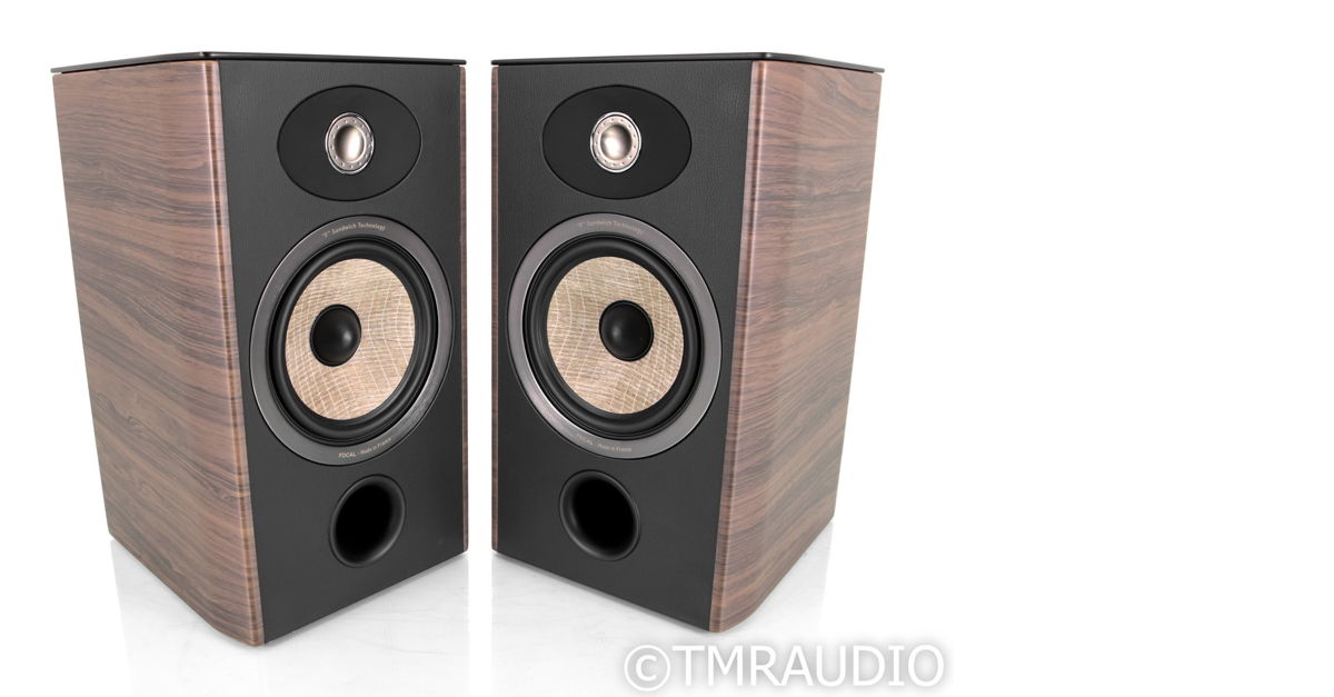 Focal Aria 906 Bookshelf Speakers; Noire V... For Sale | Audiogon