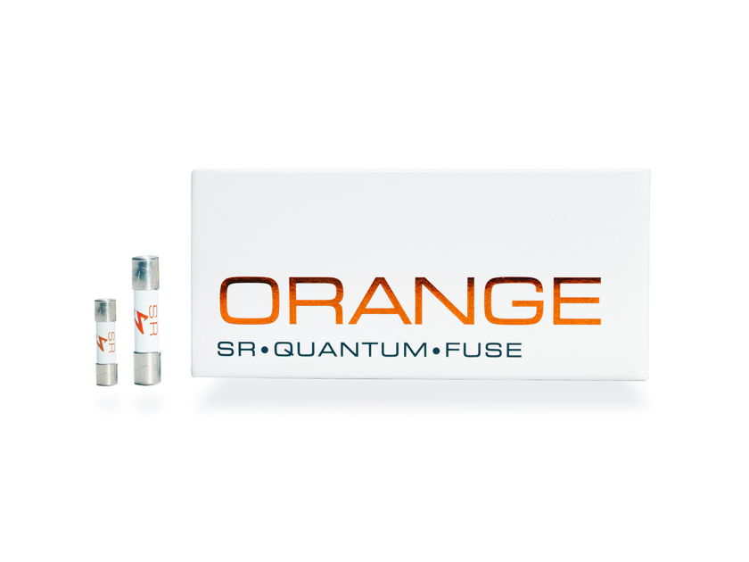 Synergistic Research ORANGE Quantum Fuse - AUGUST 2020 SPECIAL - Get a FREE Orange fuse