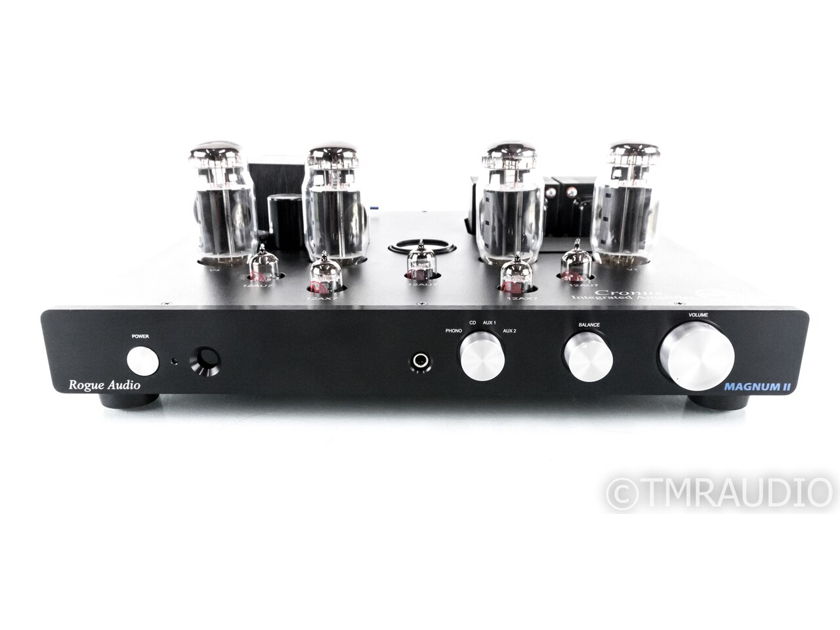 Rogue Audio Cronus Magnum II Stereo Integrated Tube Amplifier; MM Phono; Remote (21802)