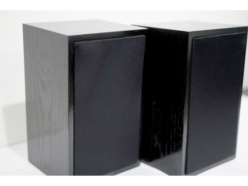 Linn Kan MK1 Speakers - Fully Restored Cabinets and Speakers - Black Finish