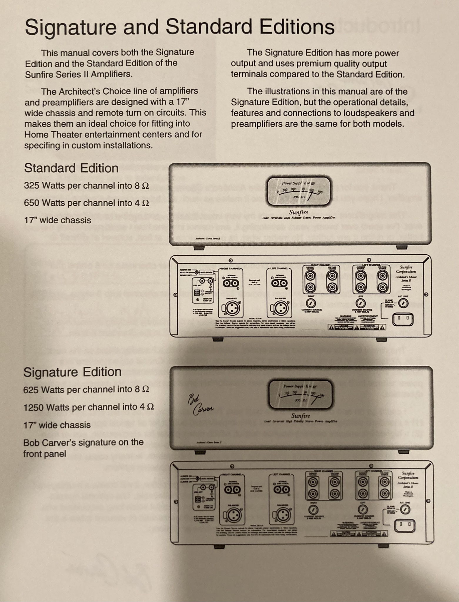 Sunfire Classic Vacuum Tube Preamplifier 10